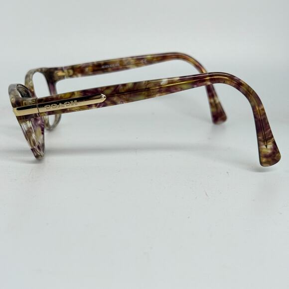 COACH HC 6065 5287 Designer Eyeglasses Confetti Light Brown 51-17-135 H19805 - Picture 2 of 7